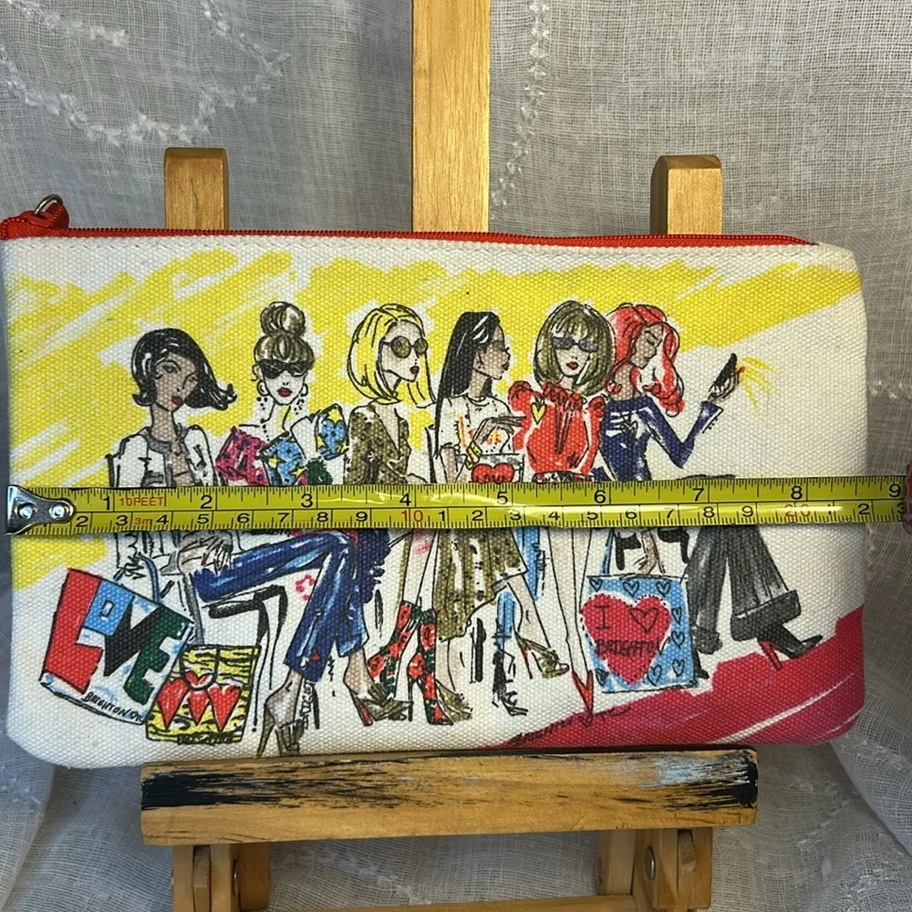NWOT Brighton canvas pouch